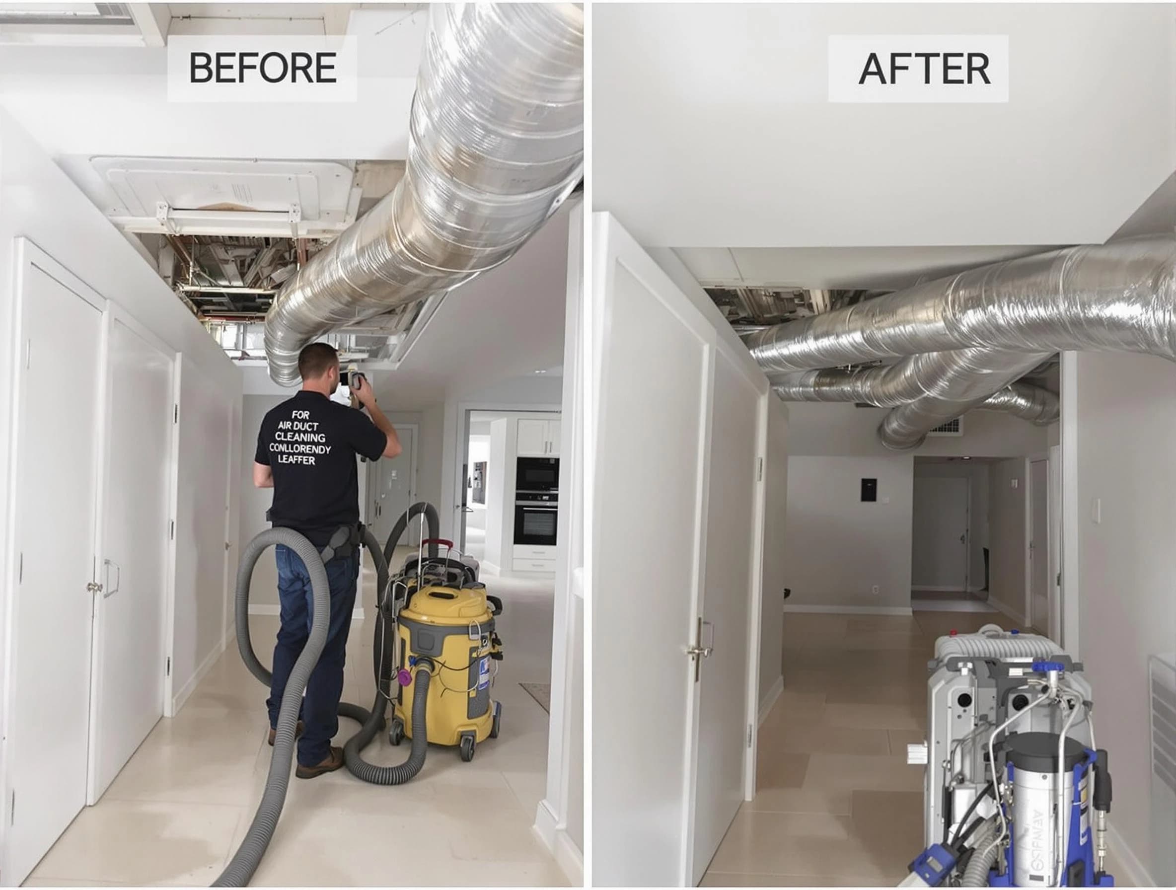 Pleasant Grove Air Duct Cleaning professional performing thorough air duct cleaning in Pleasant Grove