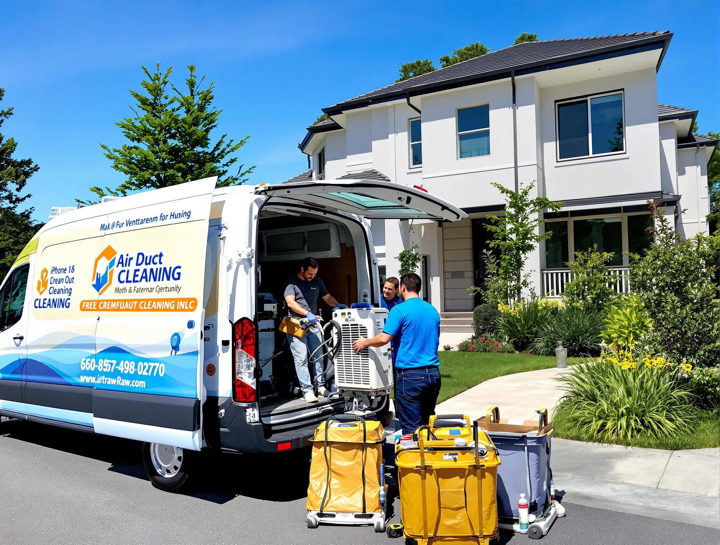 Pleasant Grove Air Duct Cleaning technician performing professional air duct cleaning in Pleasant Grove