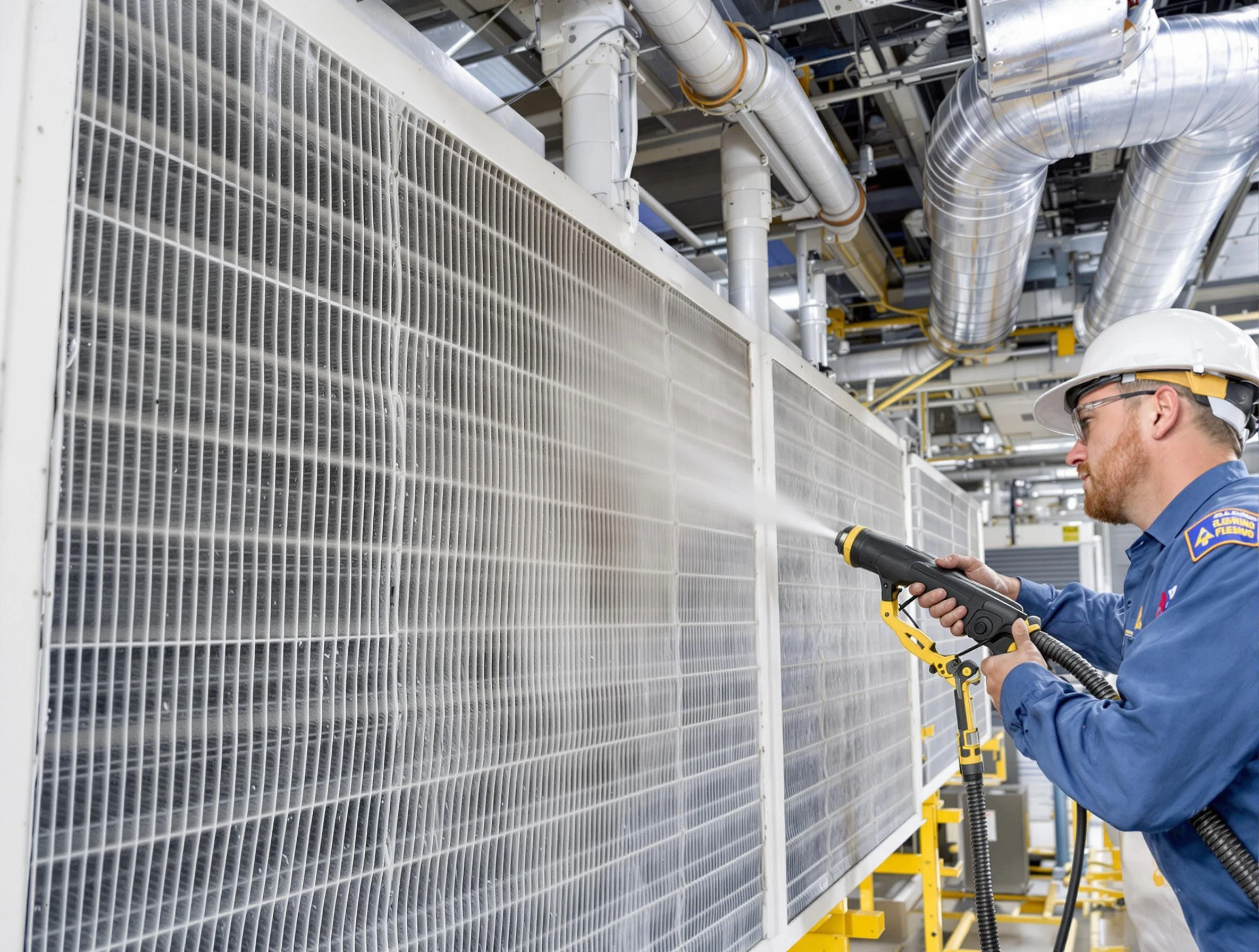 Professional commercial coil cleaning by Pleasant Grove Air Duct Cleaning in Pleasant Grove