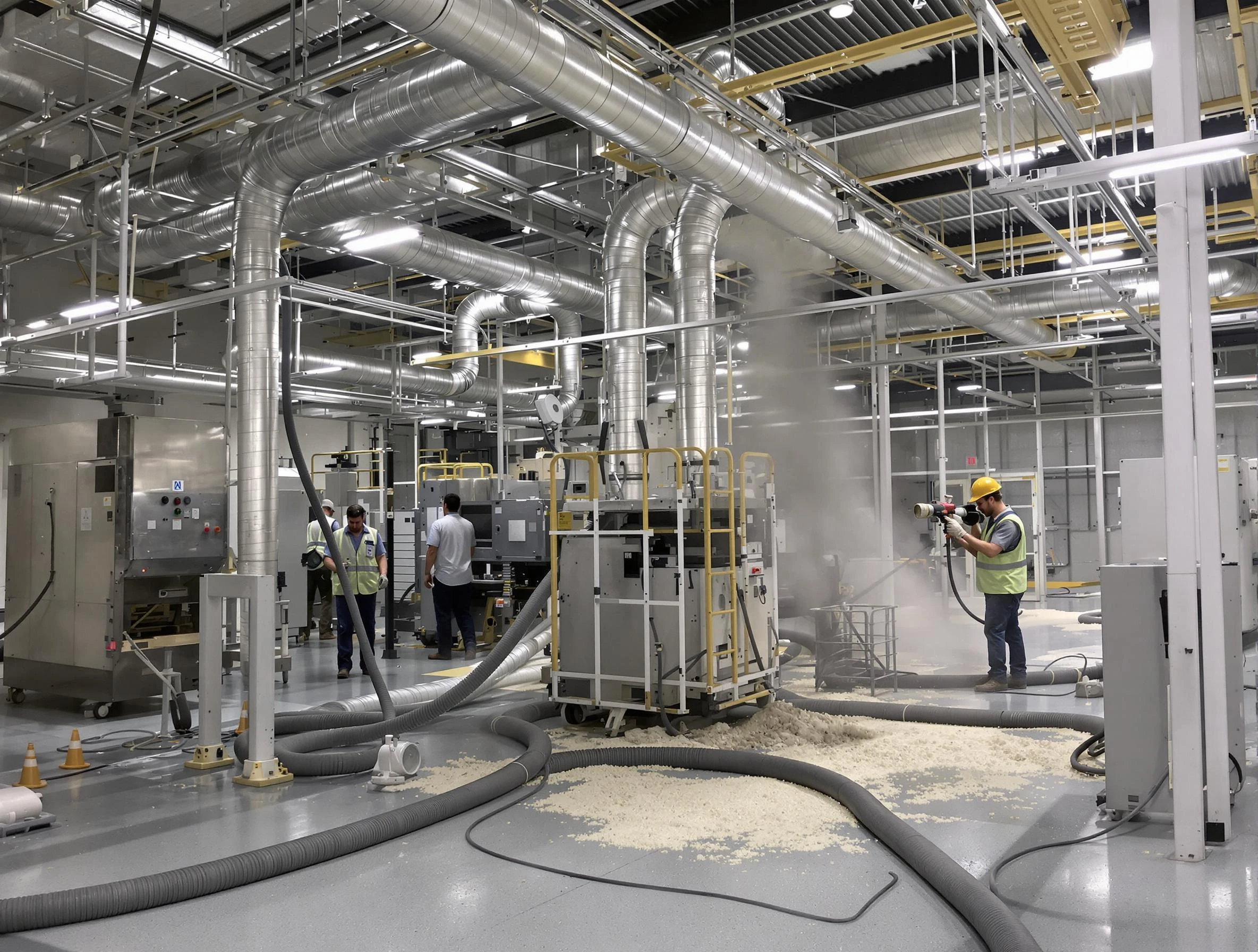 Heavy-duty industrial duct cleaning by Pleasant Grove Air Duct Cleaning in Pleasant Grove